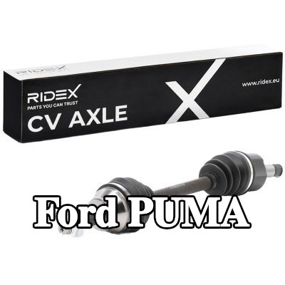 RIDEX عمود الدفع المحور الأمامي الأيسر, 603mm — Ford Puma