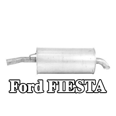 WALKER كاتم الصوت الخلفي 820mm, بدون قطع التثبيت — 2010 Ford Fiesta