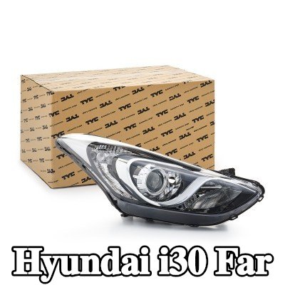 TYC Far Sağ, H7/H7/H7, elektrik motorlu — Hyundai i30