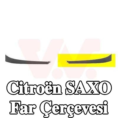 VAN WEZEL Far çerçeve kaplaması Sol — Citroën Saxo
