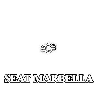 VEGAZ حامل العادم — 1990 SEAT Marbella