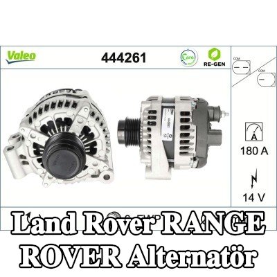 VALEO Alternatör 180A — 2016 Land Rover Range Rover