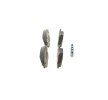 BOSCH Fren balatası seti 18, 2mm, gıcırtı önleyici plaka ile, cıvata/vida ile, aksesuarlarla — 2012 Peugeot 408 (8)