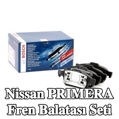 BOSCH Fren balatası seti 15, 5mm, montaj kılavuzu ile — Nissan Primera
