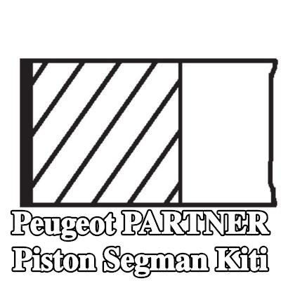 MAHLE Piston Segman Kiti — 1997 Peugeot Partner
