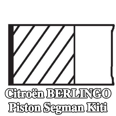 MAHLE Piston Segman Kiti — 1997 Citroën Berlingo