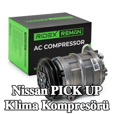 RIDEX REMAN Klima kompresörü — 2000 Nissan Pick Up