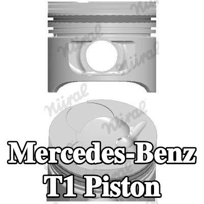 NÜRAL Piston segman tutuculu piston — Mercedes-Benz T1