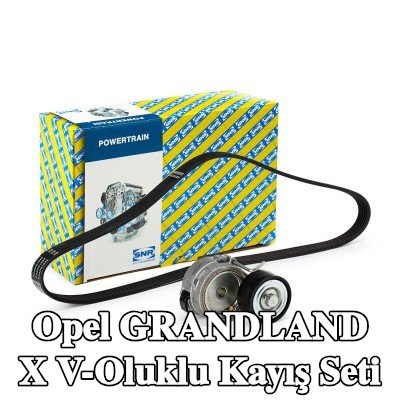 SNR V-Oluklu Kayış Seti — Opel Grandland X
