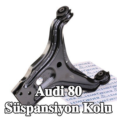 LEMFÖRDER Ön Aks Süspansiyon Kolu, Sol, Alt, Çelik Sac, lastik yatağı ile, rotil olmadan — Audi 80
