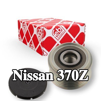 FEBI BILSTEIN بكرة القابض للمولد الكهربائي مع غطاء — Nissan 370z