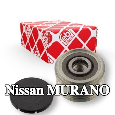 FEBI BILSTEIN بكرة القابض للمولد الكهربائي مع غطاء — 2009 Nissan Murano