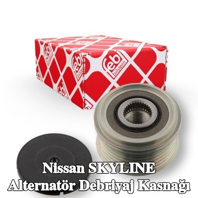 FEBI BILSTEIN Kapaklı alternatör debriyaj kasnağı — Nissan Skyline