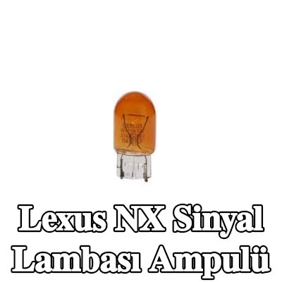 BOSCH Sinyal lambası ampulü WY21W, 12V — Lexus Nx