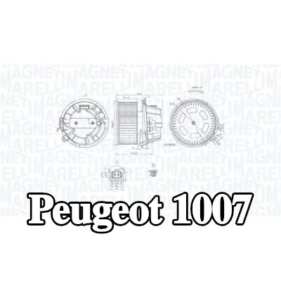 MAGNETI MARELLI محرك منفاخ التدفئة — Peugeot 1007