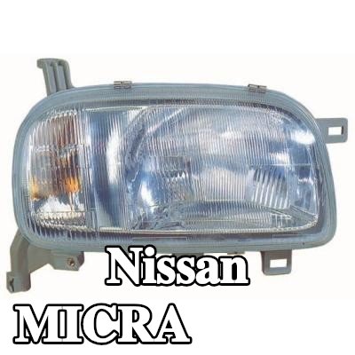 ABAKUS المصباح الأمامي الأيسر, H4, بدون لمبة, بدون محرك كهربائي — 2000 Nissan Micra