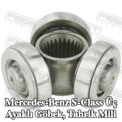 FEBEST Üç ayaklı göbek, tahrik mili — Mercedes-Benz S-Class