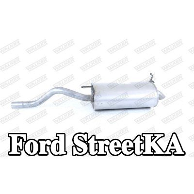 WALKER كاتم الصوت الخلفي 1100mm, بدون قطع التثبيت — Ford StreetKA
