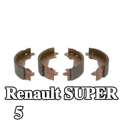 BOSCH مجموعة أحذية الفرامل — Renault Super 5