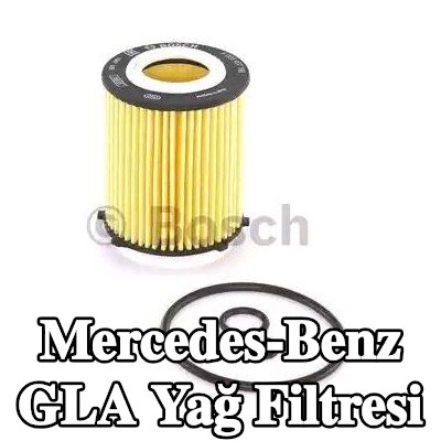 BOSCH Contalı/sızdırmazlık elemanlı yağ filtresi — Mercedes-Benz Gla