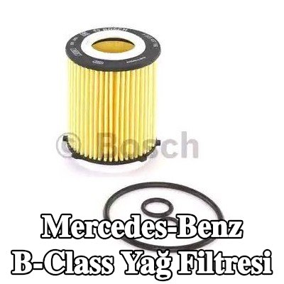 BOSCH Contalı/sızdırmazlık elemanlı yağ filtresi — Mercedes-Benz B-Class