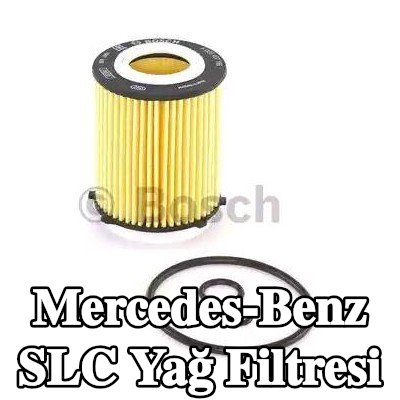 BOSCH Contalı/sızdırmazlık elemanlı yağ filtresi — Mercedes-Benz Slc