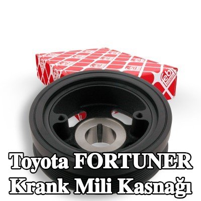 FEBI BILSTEIN Krank mili için krank mili kasnağı — Toyota Fortuner