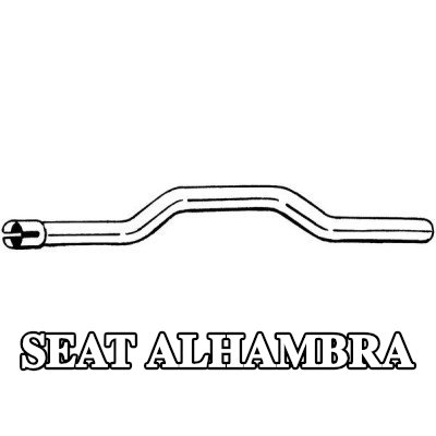 BOSAL أنبوب العادم — SEAT Alhambra