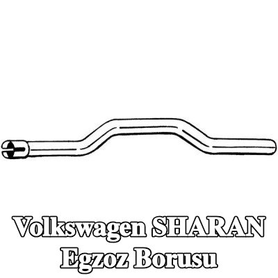 BOSAL Egzoz Borusu — Volkswagen Sharan