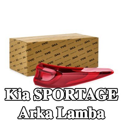 TYC Arka lamba Sağ, LED'li, kablo seti ile — 2016 Kia Sportage