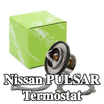 VALEO Termostat 82°C, conta/sızdırmazlık elemanları ile — Nissan Pulsar