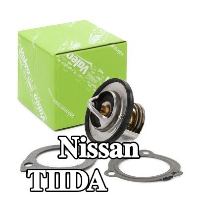 VALEO ثرموستات 82°C, مع حشيات/مانعات تسرب — Nissan Tiida