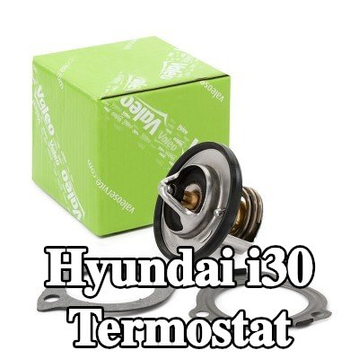 VALEO Termostat 82°C, conta/sızdırmazlık elemanları ile — Hyundai i30