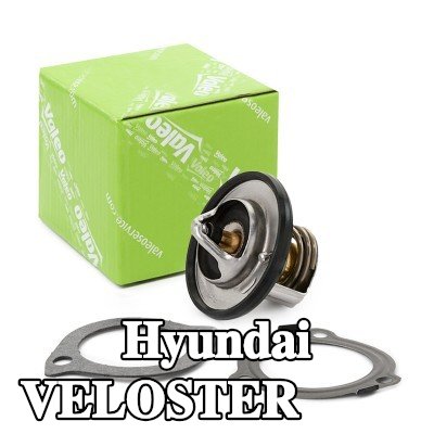 VALEO ثرموستات 82°C, مع حشيات/مانعات تسرب — Hyundai Veloster