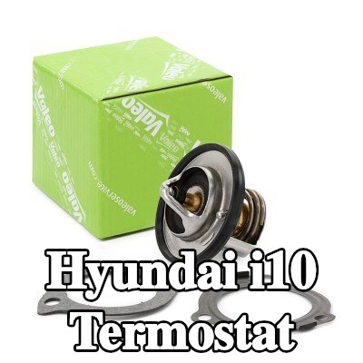 VALEO Termostat 82°C, conta/sızdırmazlık elemanları ile — Hyundai i10