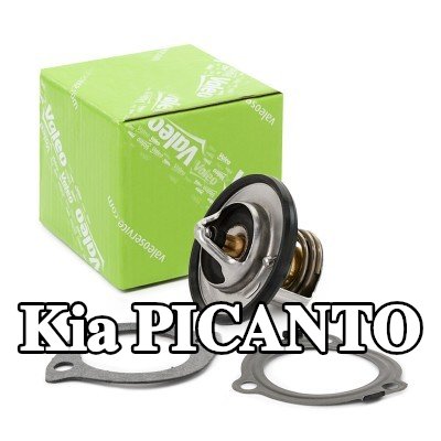 VALEO ثرموستات 82°C, مع حشيات/مانعات تسرب — Kia Picanto