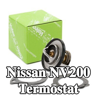 VALEO Termostat 82°C, conta/sızdırmazlık elemanları ile — Nissan Nv200