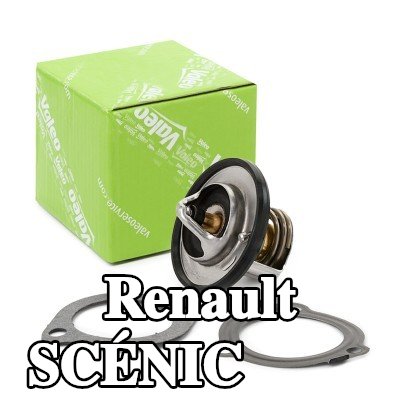 VALEO ثرموستات 82°C, مع حشيات/مانعات تسرب — 2012 Renault Scénic
