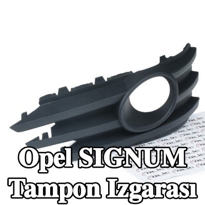 BLIC Çamurluk ızgarası Sağ, sis farları için delikli — Opel Signum