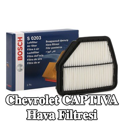 BOSCH Hava filtresi — Chevrolet Captiva