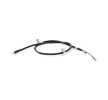 RIDEX El freni kablosu Sağ Arka, 1705/1524mm, 1705mm — Nissan Qashqai (2)