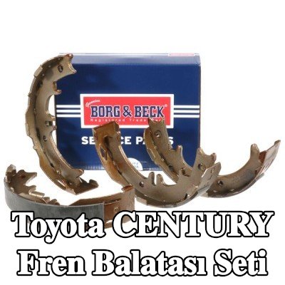 BORG & BECK Fren Balatası Seti — Toyota Century