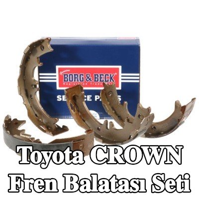 BORG & BECK Fren Balatası Seti — Toyota Crown