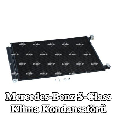NRF Kurutuculu klima kondansatörü, conta halkası ile — Mercedes-Benz S-Class