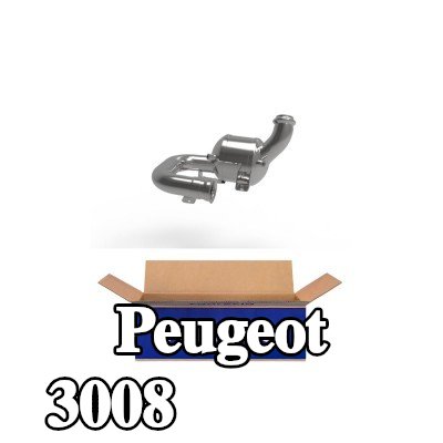HELLA المحول الحفاز مع أجزاء التثبيت — Peugeot 3008