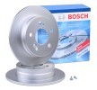 BOSCH Fren diski Dış Çap: 258mm, düz, Kaplamalı, cıvata/vida ile — Mercedes-Benz 190 (1)