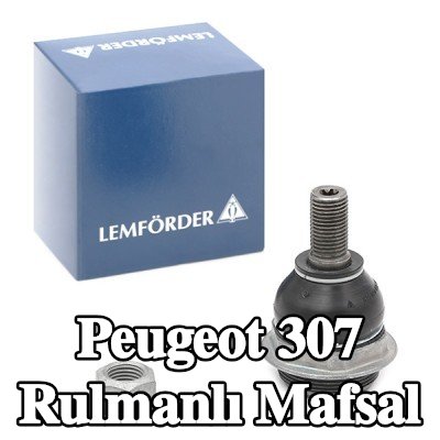 LEMFÖRDER Ön Sol Aks Bilyeli Mafsal, Ön Aks Sağ, Alt, aksesuarlarla — Peugeot 307