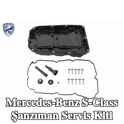 VAICO Aksesuarlarla birlikte şanzıman servis kiti, yağ olmadan, cıvata/vida ile, yağ karteri contalı, conta halkası ile, EXPERT KITS + — Mercedes-Benz S-Class