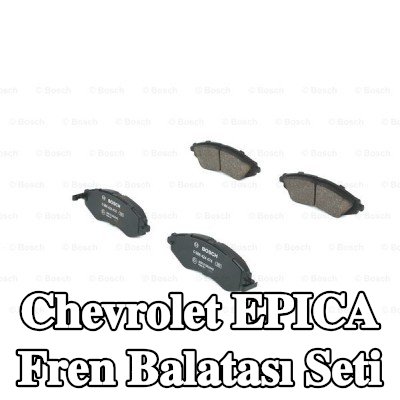 BOSCH Fren balatası seti 17, 1mm, gıcırtı önleyici plaka ile — 2005 Chevrolet Epica