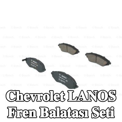 BOSCH Fren balatası seti 17, 1mm, gıcırtı önleyici plaka ile — 2005 Chevrolet Lanos